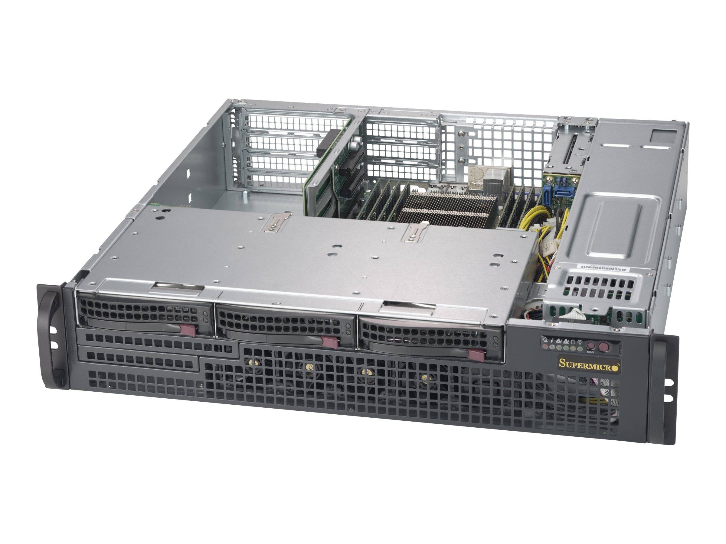 Supermicro SC825M BTQC-R802WB - Rack-Montage
