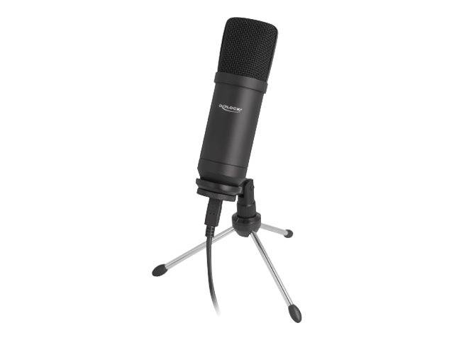 Delock - Mikrofon - USB - Schwarz