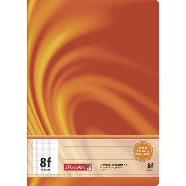 Schulheft Vivendi A4 16 Blatt rautiert Lineatur 8f