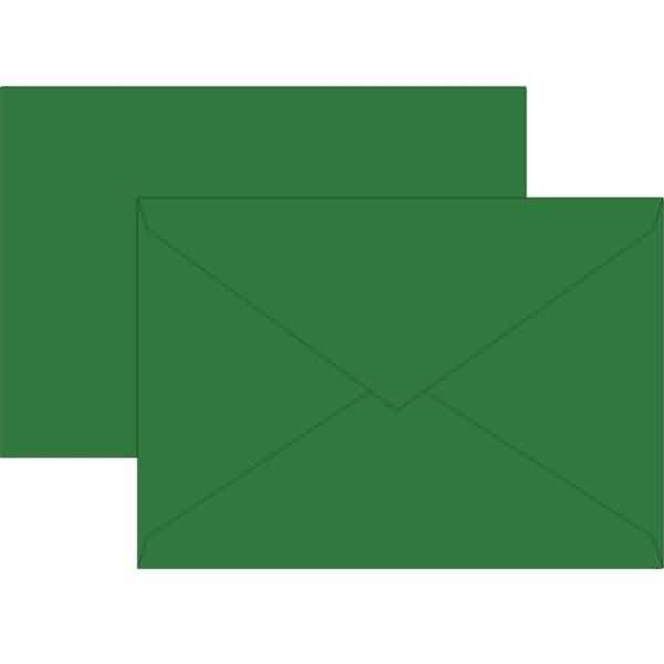 Briefumschläge B5 Nassklebung 80g/qm dunkelgrün VE=10 Stück