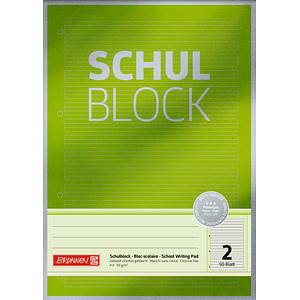 Brunnen Collegeblock Premium Lineatur 2 2. Schuljahr liniert DIN A4 ohne