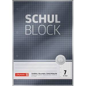 Brunnen Collegeblock Lineatur 7 kariert ohne Rand DIN A4