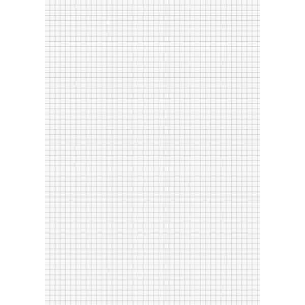 Schreibblock Brunnen-Block A4 70g/qm 50 Blatt RC kariert