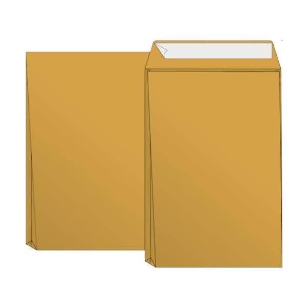 Versandtaschen B5 Haftklebung 110g/qm braun VE=50 Stück