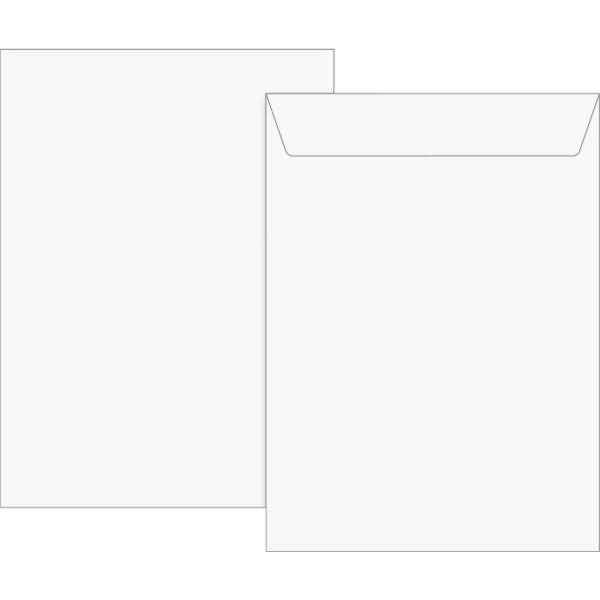 Versandtaschen C4 Haftklebung 120g/qm weiß VE=100 Stück