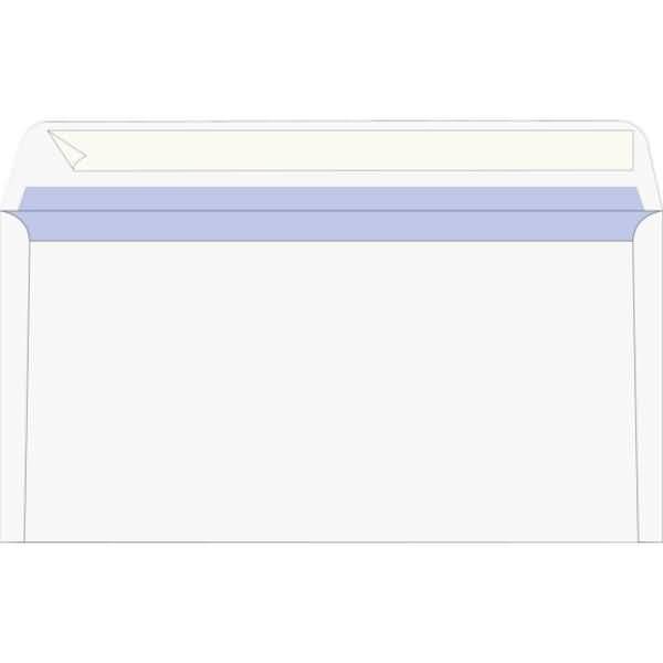 Briefumschläge DL Fenster Haftklebung weiß VE=100 Stück