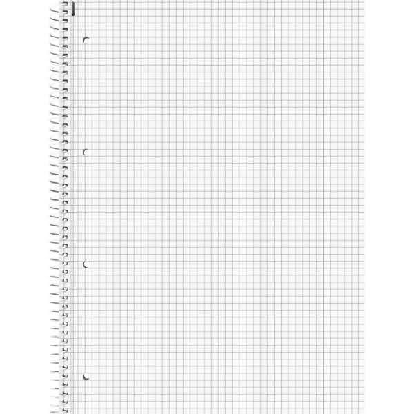 Spiralblock A4 60g/qm 80 Blatt 4-fach gelocht kariert