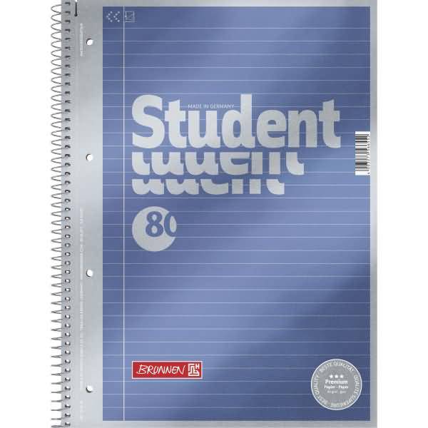 Collegeblock Premium Student A4 90g/qm 80 Blatt Lineatur 21