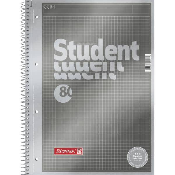 Collegeblock Premium Student A4 90g/qm 80 Blatt Protokoll