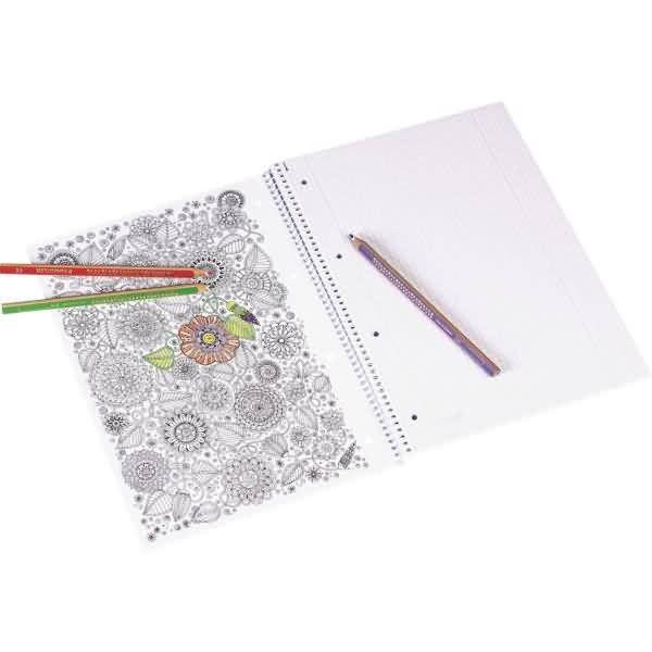 Collegeblock Student ZenArt Krake A4 90g/qm 80 Blatt Lineatur 28