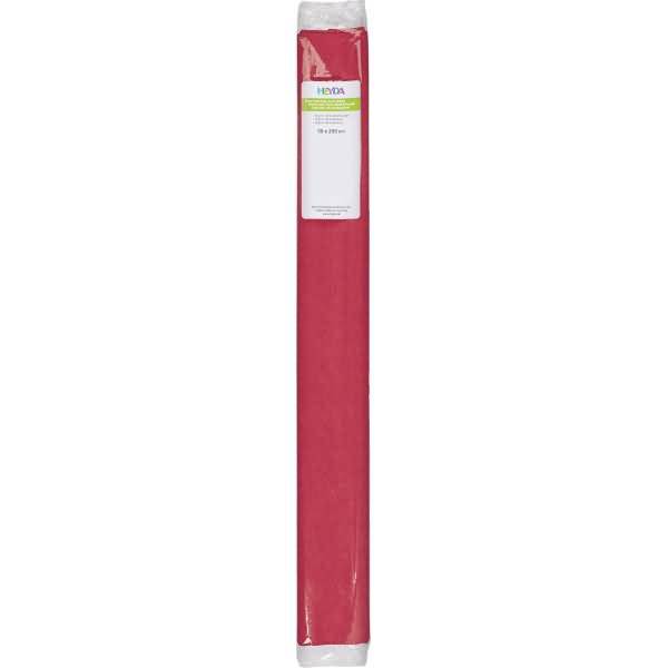 Krepppapier Rolle 32g/qm 50cmx2,5m hellrot