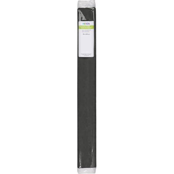 Krepppapier Rolle 32g/qm 50cmx2,5m schwarz