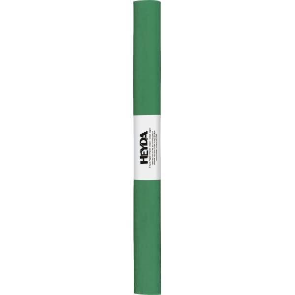 Krepppapier Rolle 32g/qm 50cmx2,5m dunkelgrün