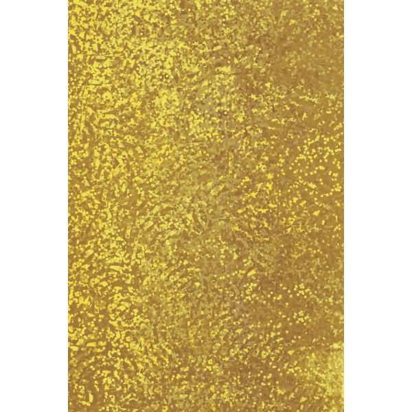 Holografie-Klebefolie 100x50cm gold