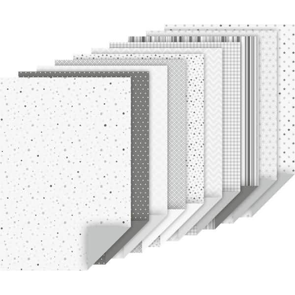Motivkarton-Block A4 100/220g/qm 20 Blatt anthrazit