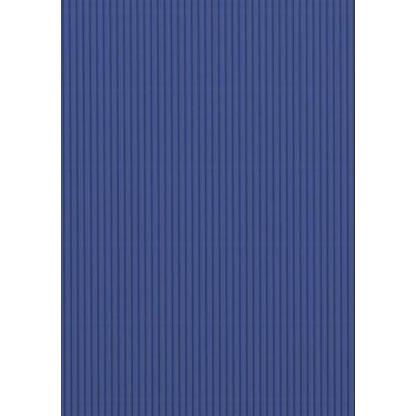 Bastellwellkarton 300g/qm 50x70cm E-Welle dunkelblau