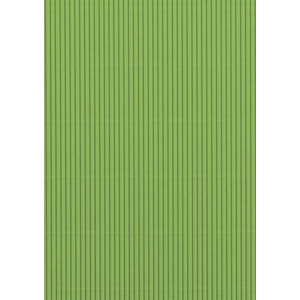 Bastellwellkarton 300g/qm 50x70cm E-Welle mittelgrün
