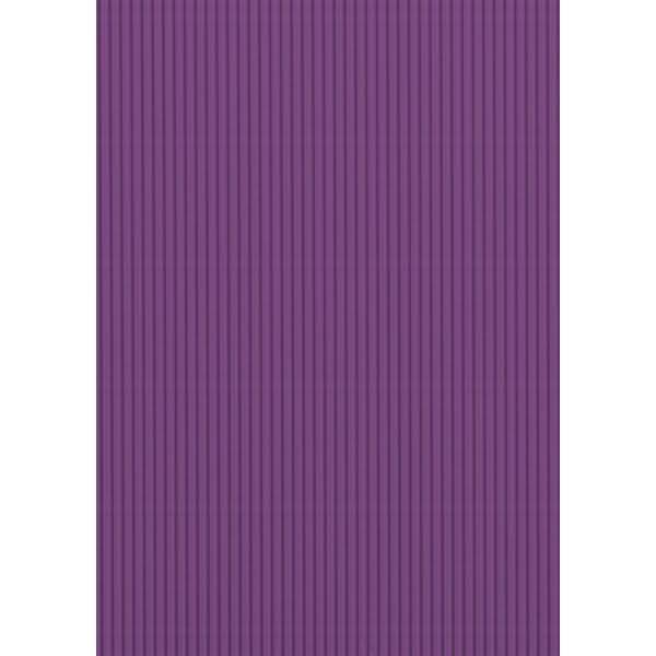 Bastellwellkarton 300g/qm 50x70cm E-Welle flieder