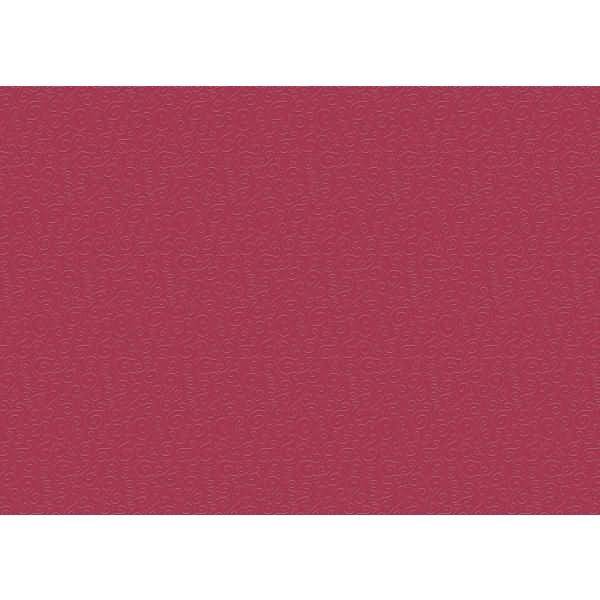 Bastelkarton Milano 50x70cm geprägt rot