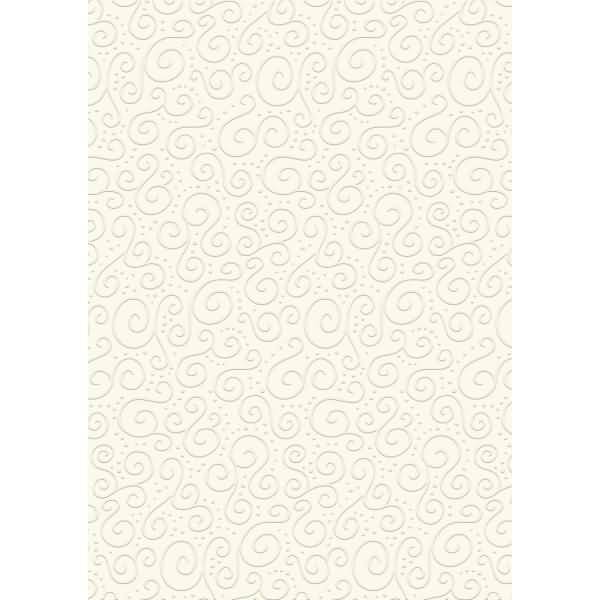 Bastelkarton Milano A4 geprägt champagner