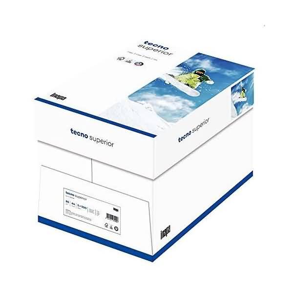 Multifunktionspapier tecno Superior A4 80 g/qm weiß VE=2500 Blatt