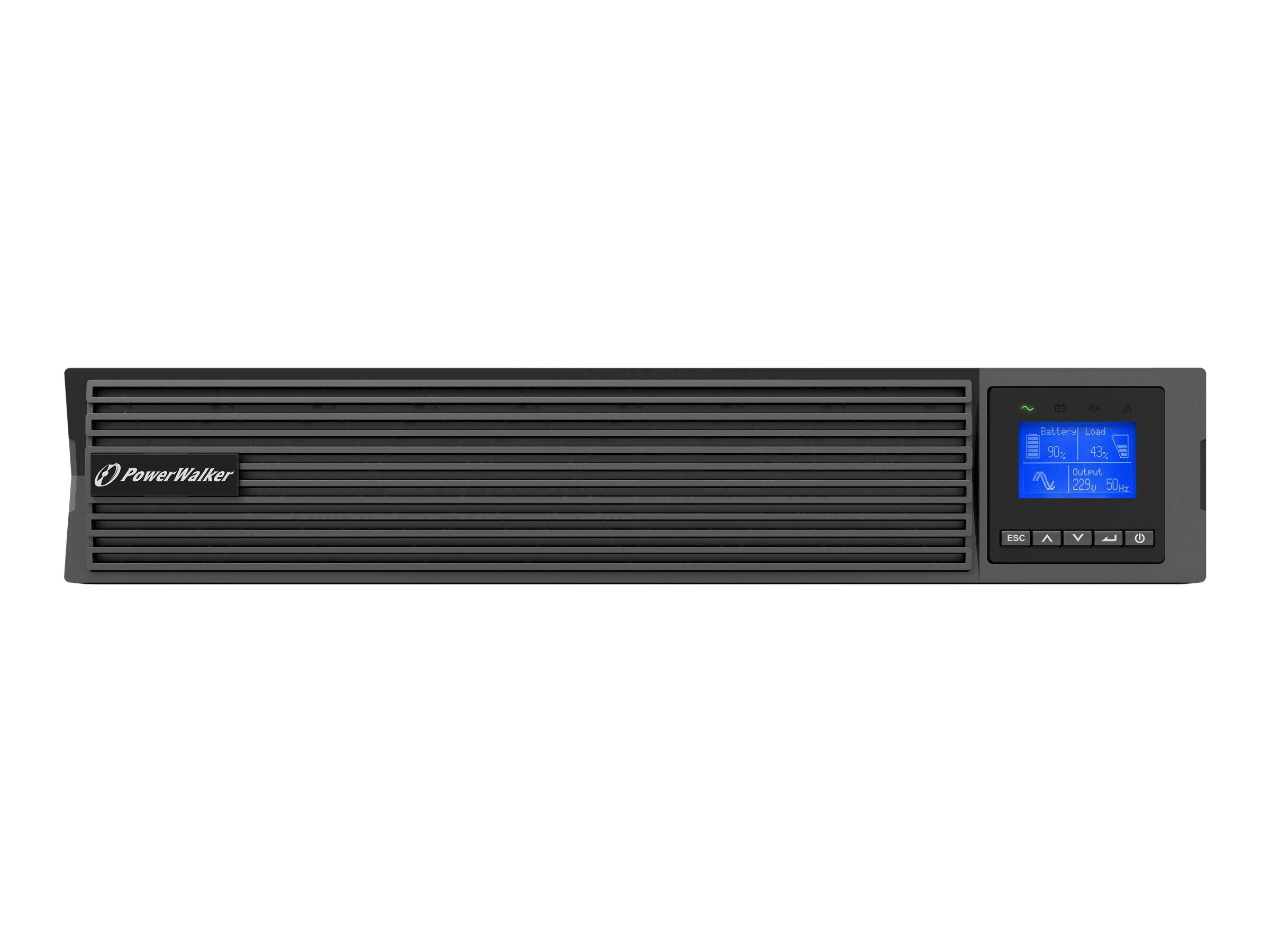 BLUEWALKER - PowerWalker VFI 3000 ICR IoT - USV (in Rack montierbar/extern)
