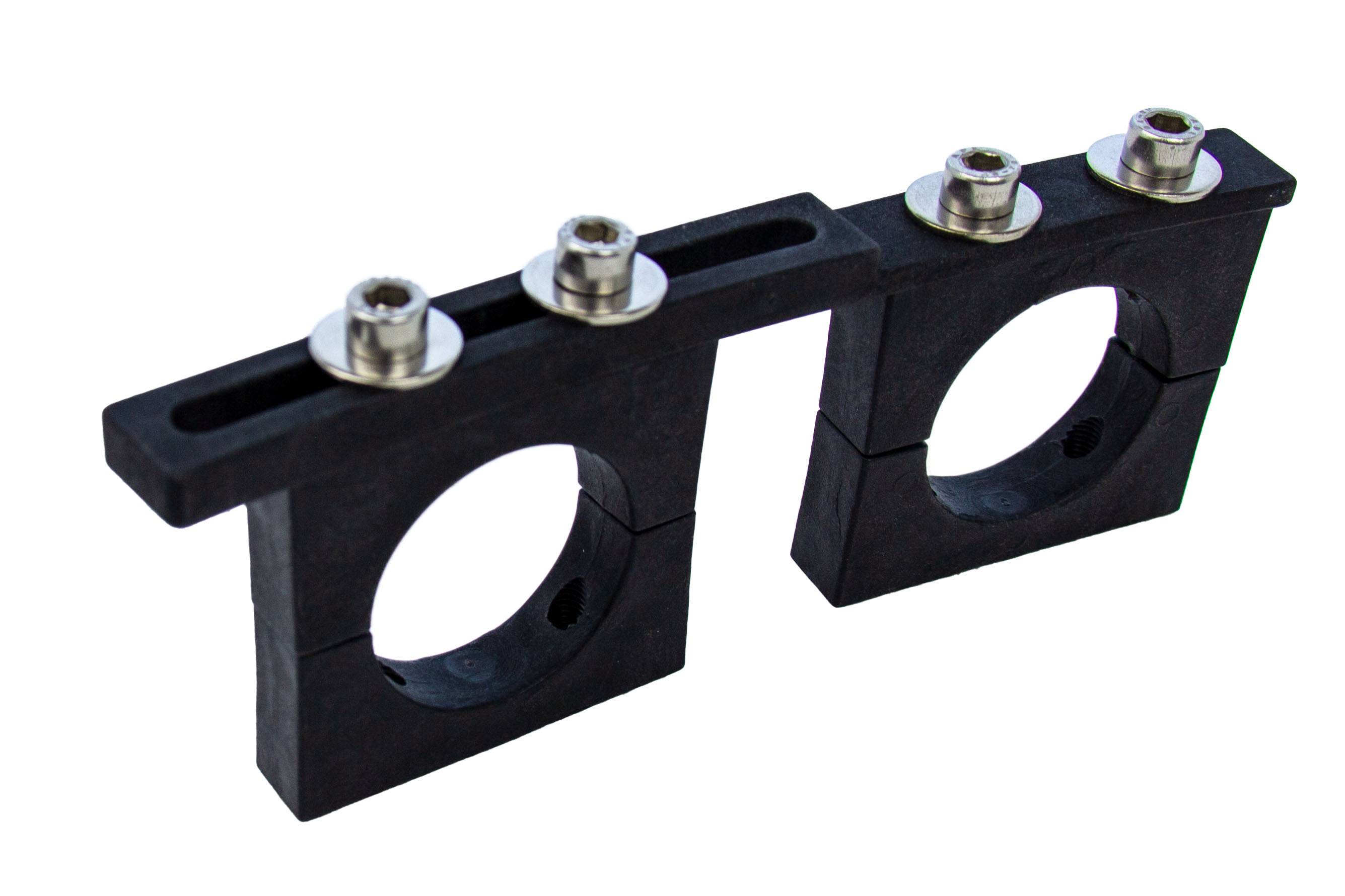 A.S. SAT 2-Fach Mulitfeedhalter aus Composite Kunststoff