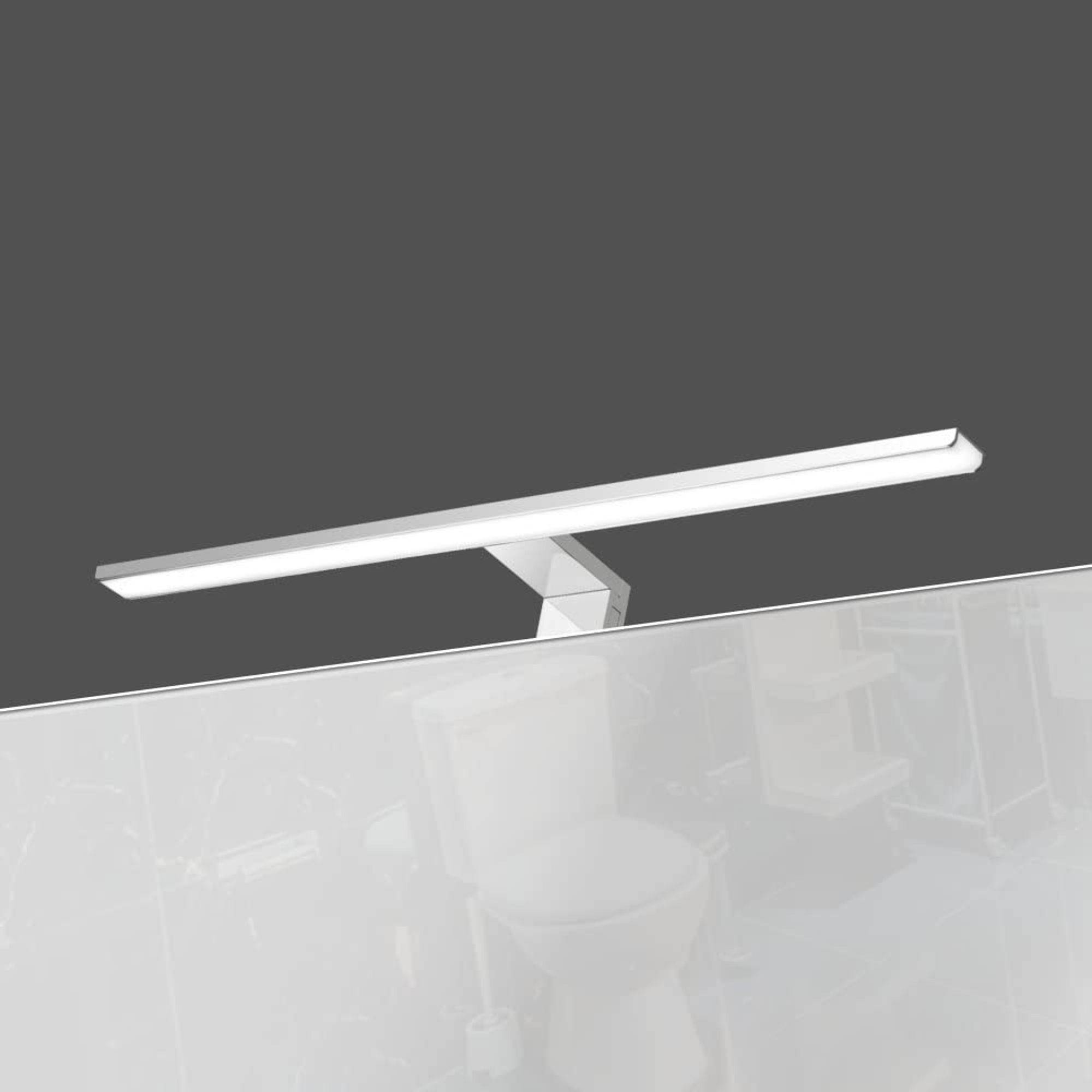 kalb | Aurinko LED Badleuchte Badlampe Spiegellampe Spiegelleuchte Chrom 230V 30-80cm warmweiß/neutralweiß