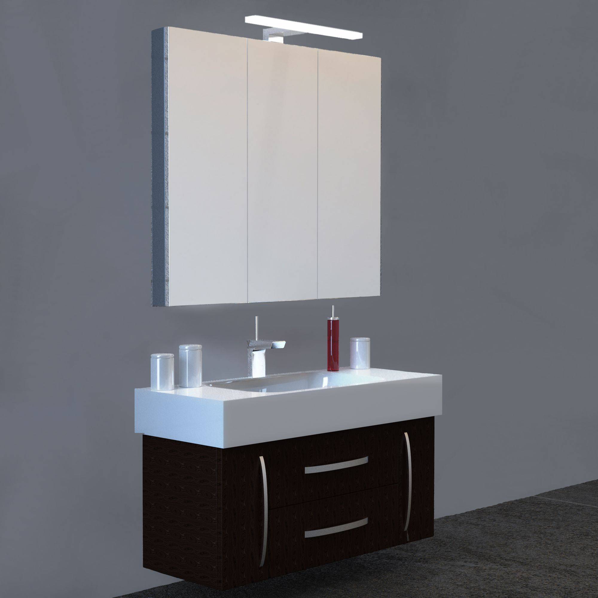 kalb | Mera LED Badleuchte Badlampe Spiegellampe Spiegelleuchte 230V