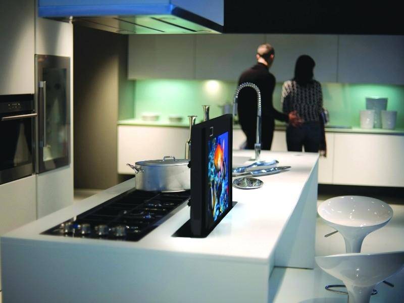 VENSET TS600B elektrischer Einbau TV Lift, 600 Hub