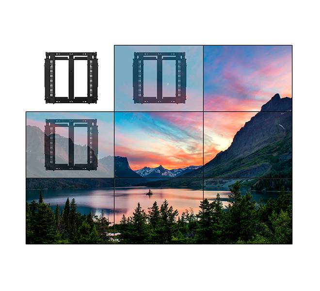 B-Tech BT8312, 50 kg, 106,7 cm (42 Zoll), 177,8 cm (70 Zoll), 200 x 100 mm, 400 x 400 mm