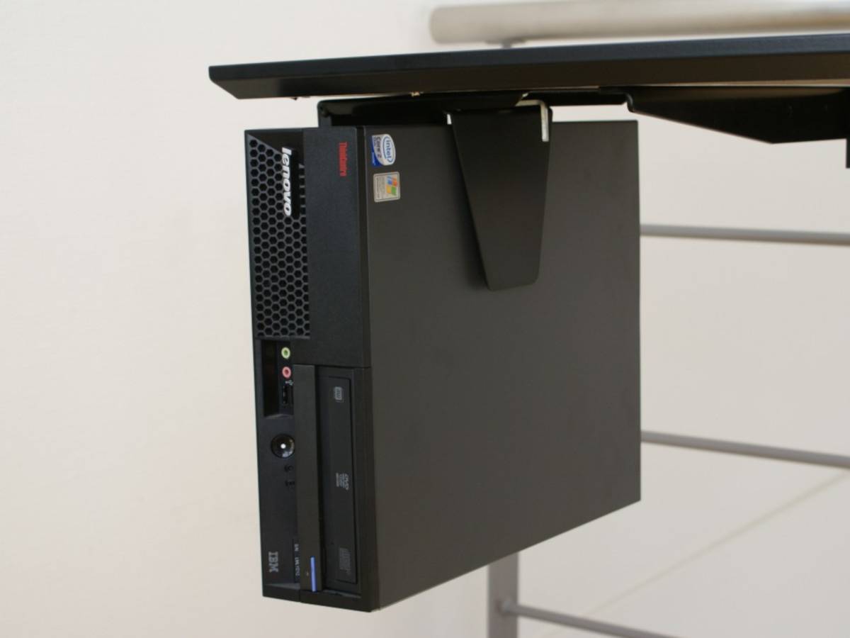 MonLines PCH003B PC Halterung Tisch 70-230mm, schwarz