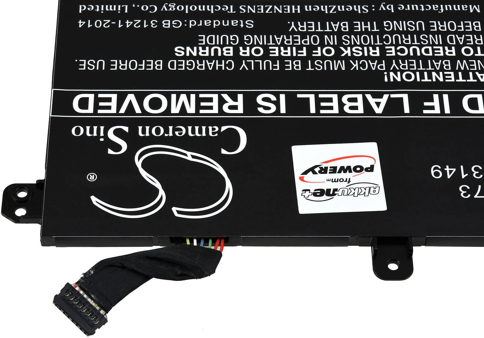 Powery Akku für Laptop Lenovo ThinkPad T490 20N2A002CD, 11,52V, Li-Polymer