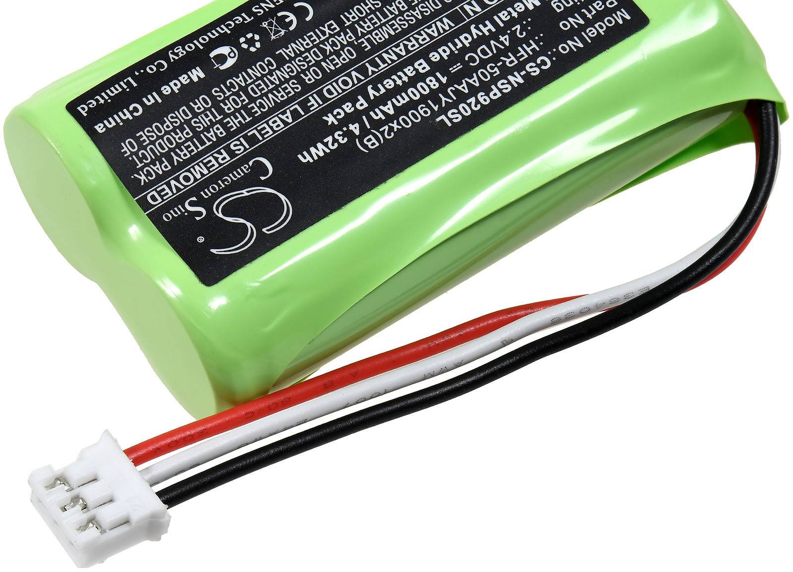 Powery Akku passend für nvidia Shield Game Controller, P2920, Typ HFR-50AAJY1900x2(B), 2,4V, NiMH