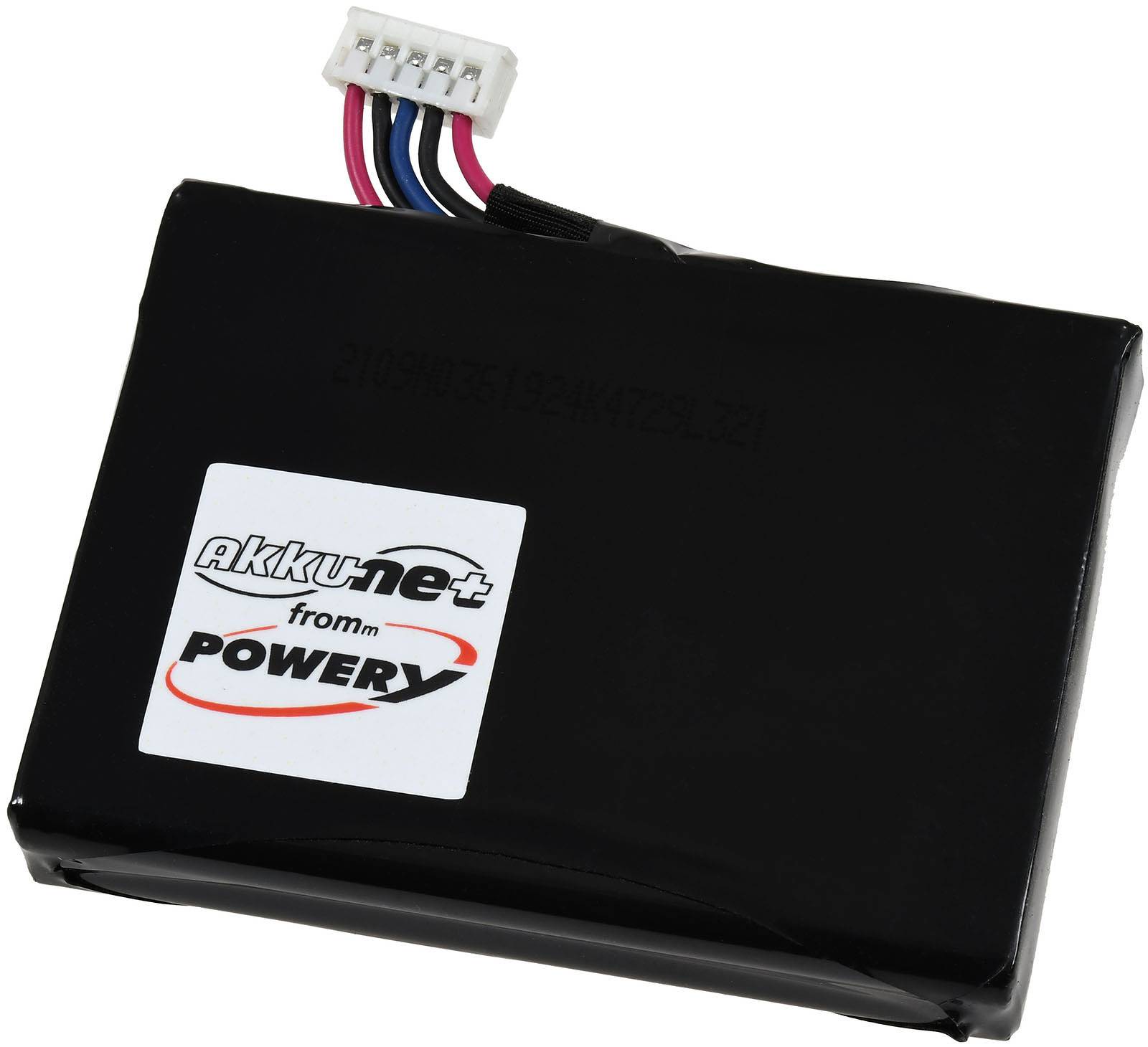 Powery Akku für mobilen Drucker Zebra ZQ200, 7,4V, Li-Ion