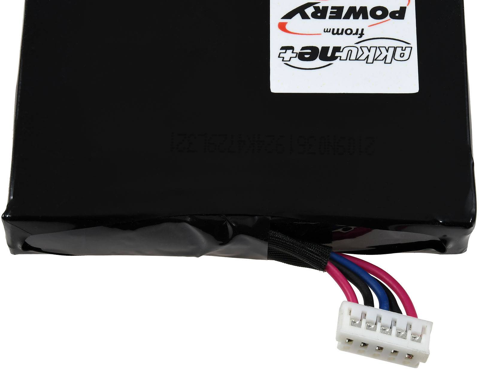 Powery Akku für mobilen Drucker Zebra ZQ200, 7,4V, Li-Ion