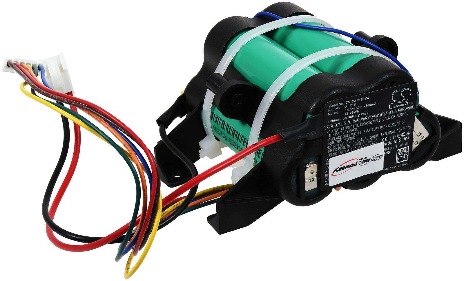 Powery Akku für Hand-Staubsauger DeLonghi Colombina XLR18LM.R, 18,5V, Li-Ion