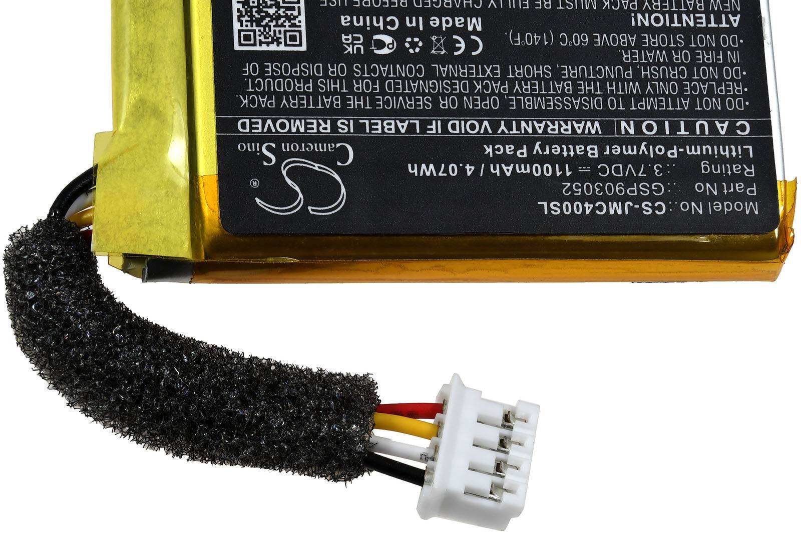 Powery Akku kompatibel mit JBL Typ GSP903052, 3,7V, Li-Polymer