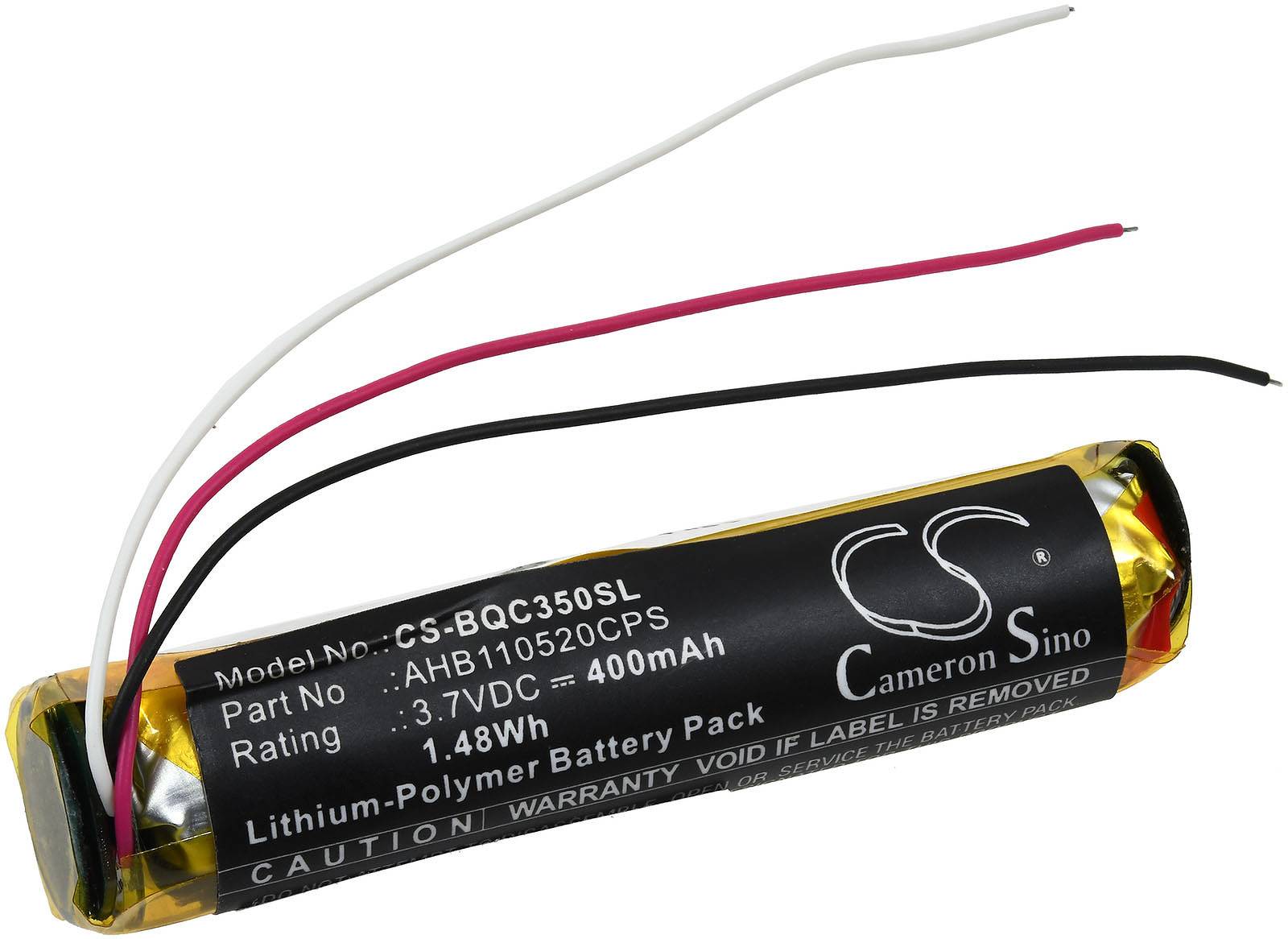 Powery Akku für wireless Kopfhörer Bose Quietcomfort 35, 3,7V, Li-Polymer