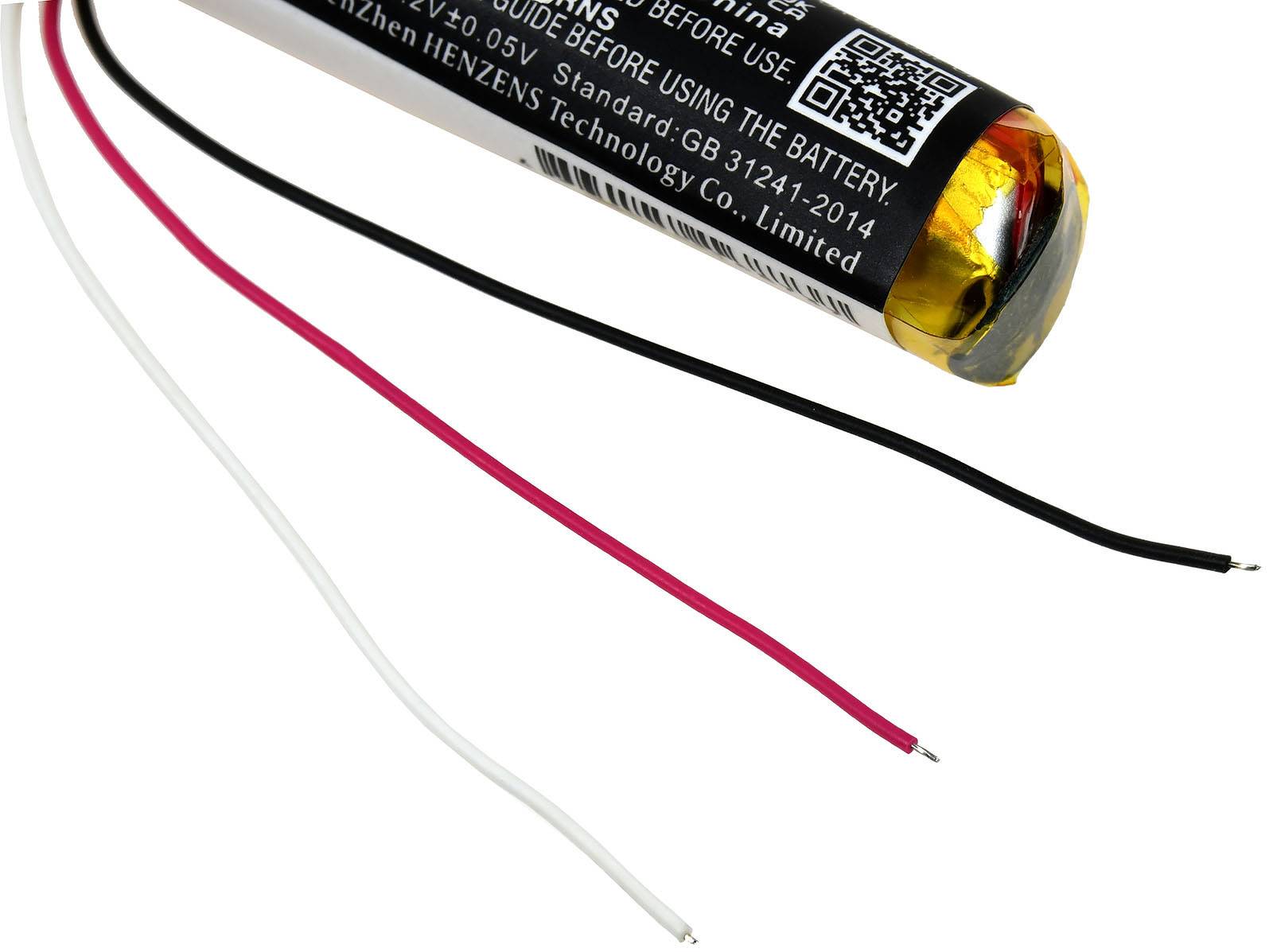 Powery Akku für wireless Kopfhörer Bose QC35, 3,7V, Li-Polymer