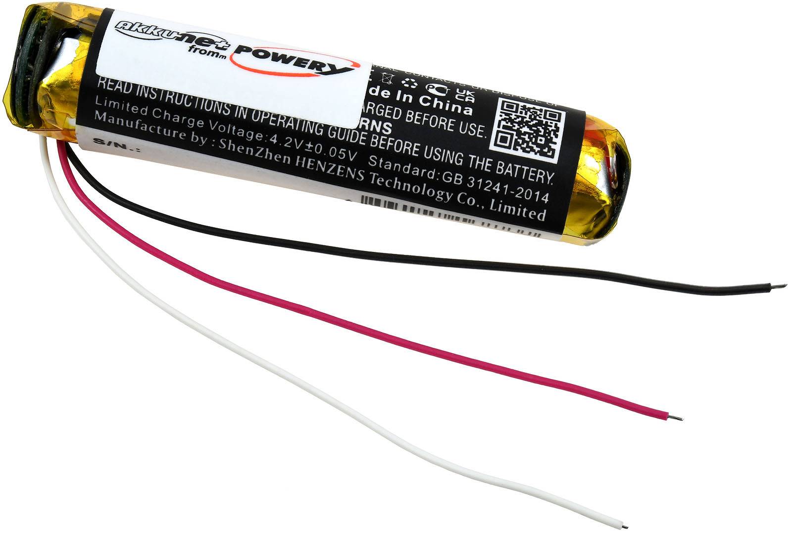 Powery Akku kompatibel mit Bose Typ AHB110520CPS, 3,7V, Li-Polymer