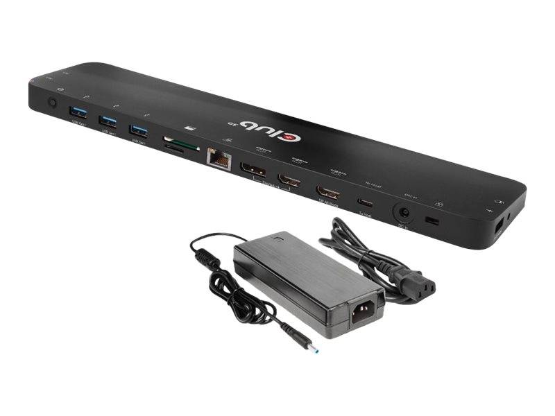 Club 3D - Dockingstation - USB-C - 2 x HDMI, DP