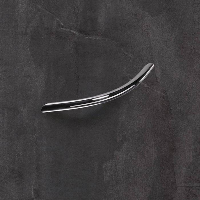 Möbelgriff Nicia STA verchr.glanz 160mm D.10mm HETTICH