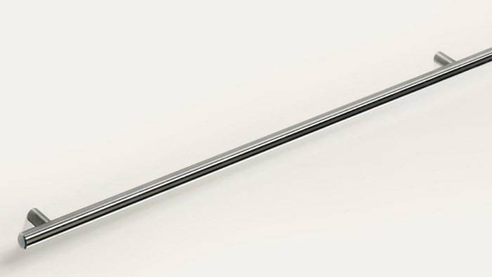 Möbelgriff Salvia VA geb.320mm D.14mm HETTICH