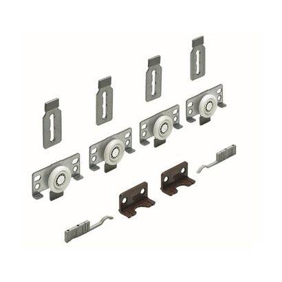 Schiebetürbeschlag Set SlideLine 56 2 Komplett Set 40kg HETTICH