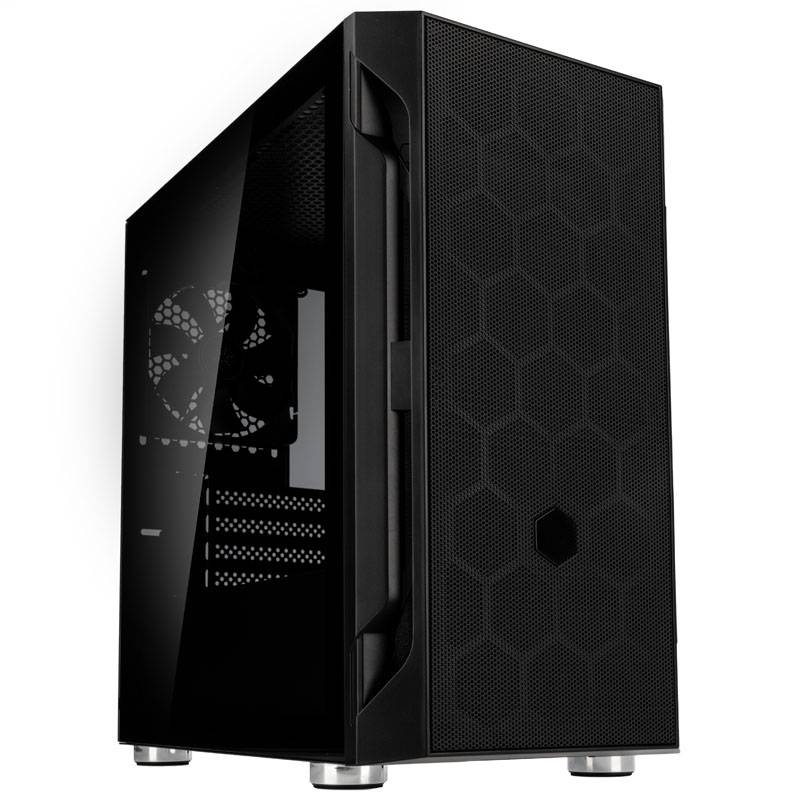 FARA H1M schwarzes gehärtetes Glas