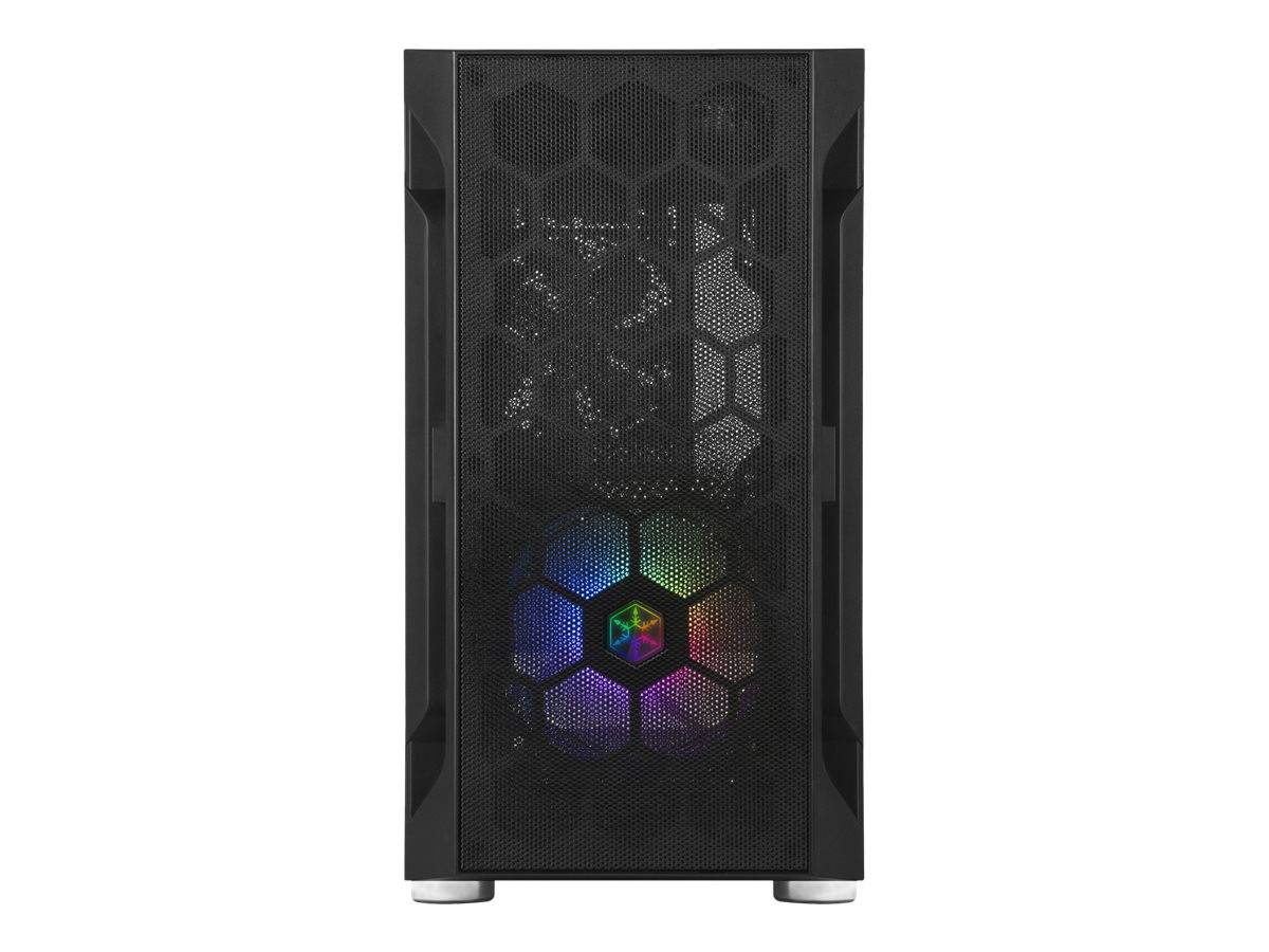 SilverStone FARA H1M - Micro - micro ATX - Seitenteil mit Fenster (gehärtetes Glas)
