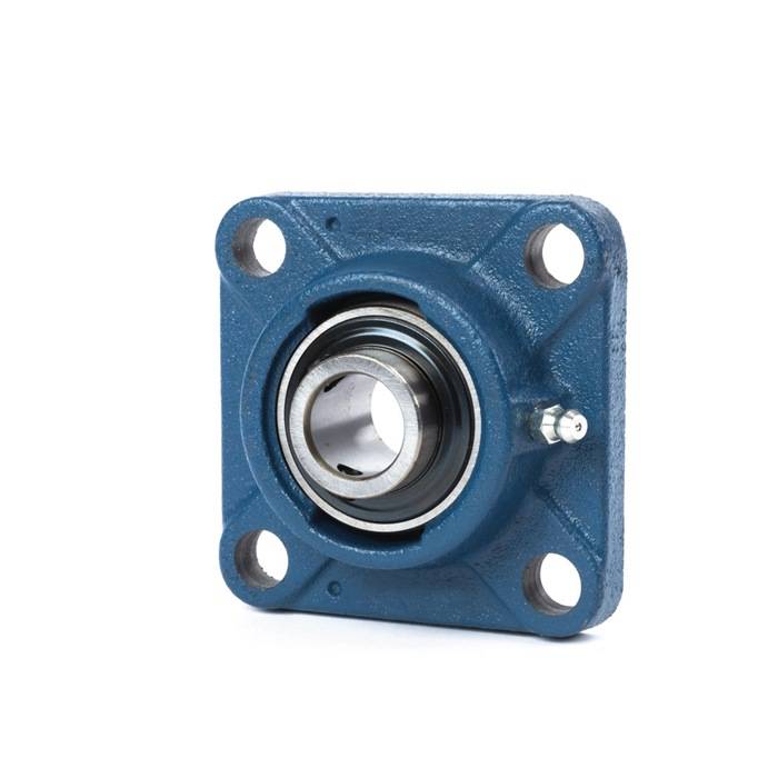 SKF Kugellagereinheit mit quadratischem Flansch, mit Gewindestiftbefestigung, Graugussgehäuse, JIS FYJ 45 TF