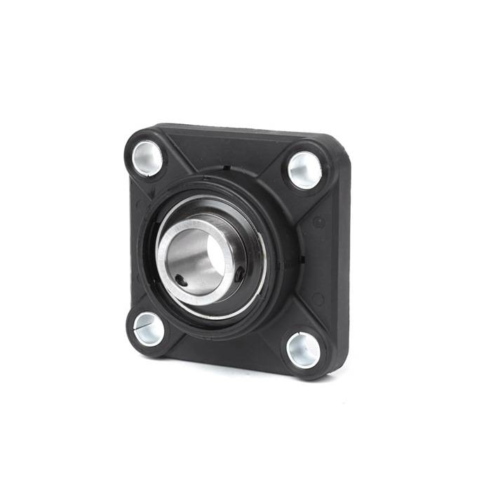 SKF Kugellagereinheit mit quadratischem Flansch, breiter ausgeführter Innenring, Verbundstoffgehäuse, ISO FYK 25 TR