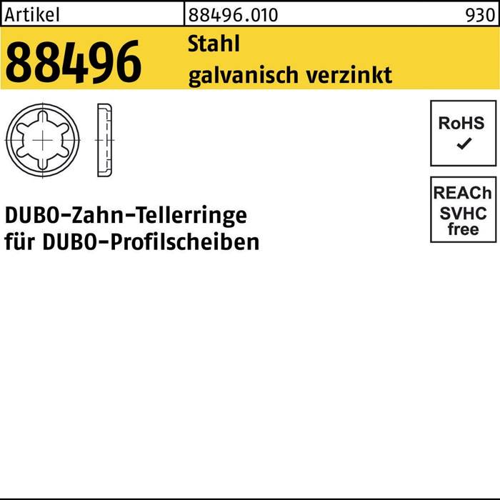 Zahntellerring R 88496 436-67x50 Stahl galv.verz. 1 Stück DUBO